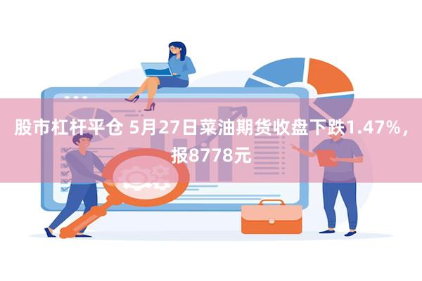 股市杠杆平仓 5月27日菜油期货收盘下跌1.47%,报8778元